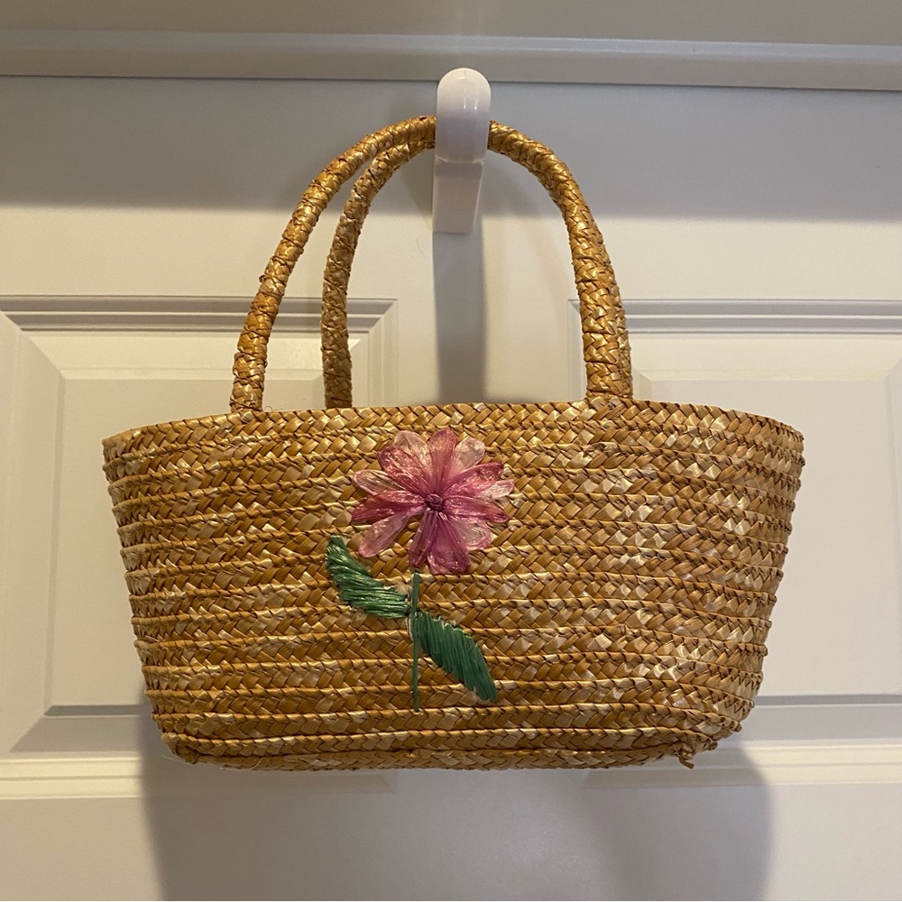 Wicker Flower Bag